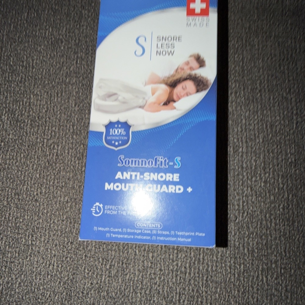 Somnofit-S Anti-Snore Mouth Guard by SnoreLessNow | Made Guard, Clear